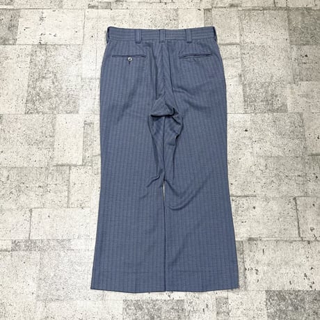 70s poly flare slacks pants