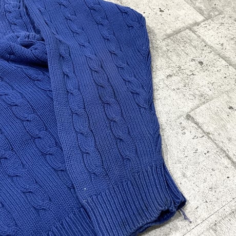 80~90s "eddie bauer" cotton knit