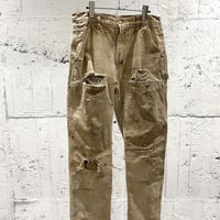 90s "carhartt" double knee duck pants boro