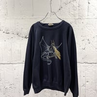 80s hand print sweat