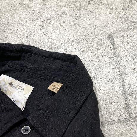 00s silk linen s/s shirt