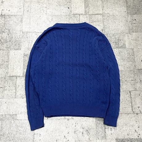 80~90s "eddie bauer" cotton knit