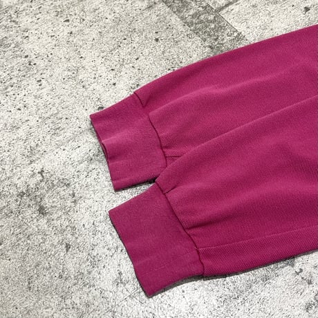 90s euro "LACOSTE" l/s polo shirt