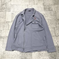 90s "MILKBOY" sweat riders jkt