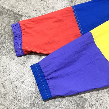 90s "JAMS WORLD" mulch colour nylon jkt