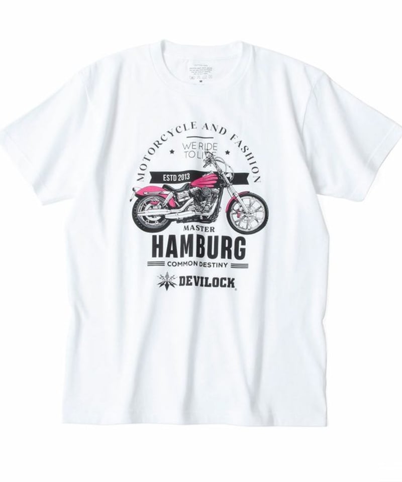 ハンバーグ師匠 x DEVILOCK BIKE TEE | ハンバーグ師匠 オフィシャルストア