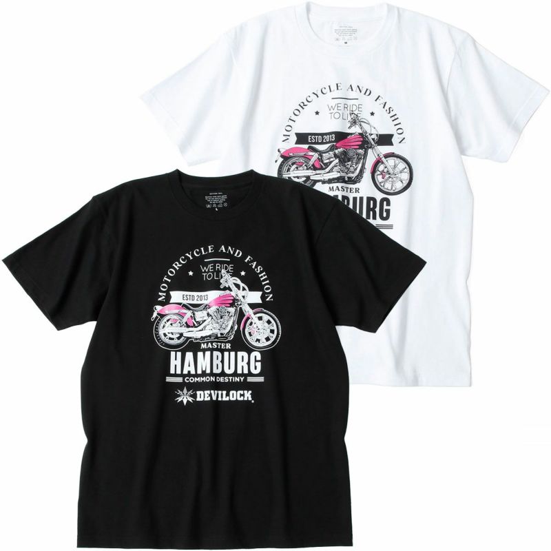 ハンバーグ師匠 x DEVILOCK BIKE TEE | ハンバーグ師匠 オフィシャルストア