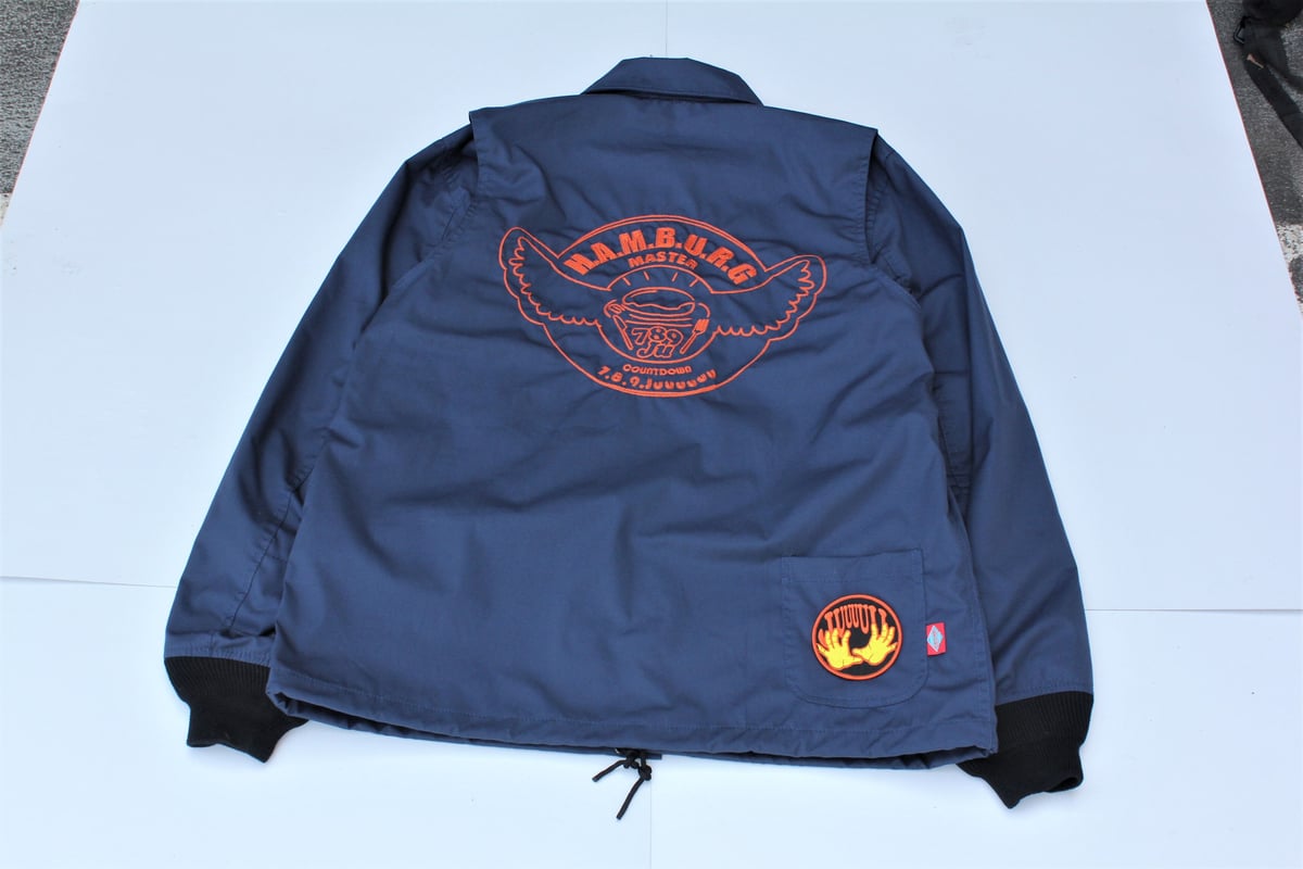 MASTERCOACH (NAVY/ORANGE) | ハンバーグ師匠 オフィシャルストア