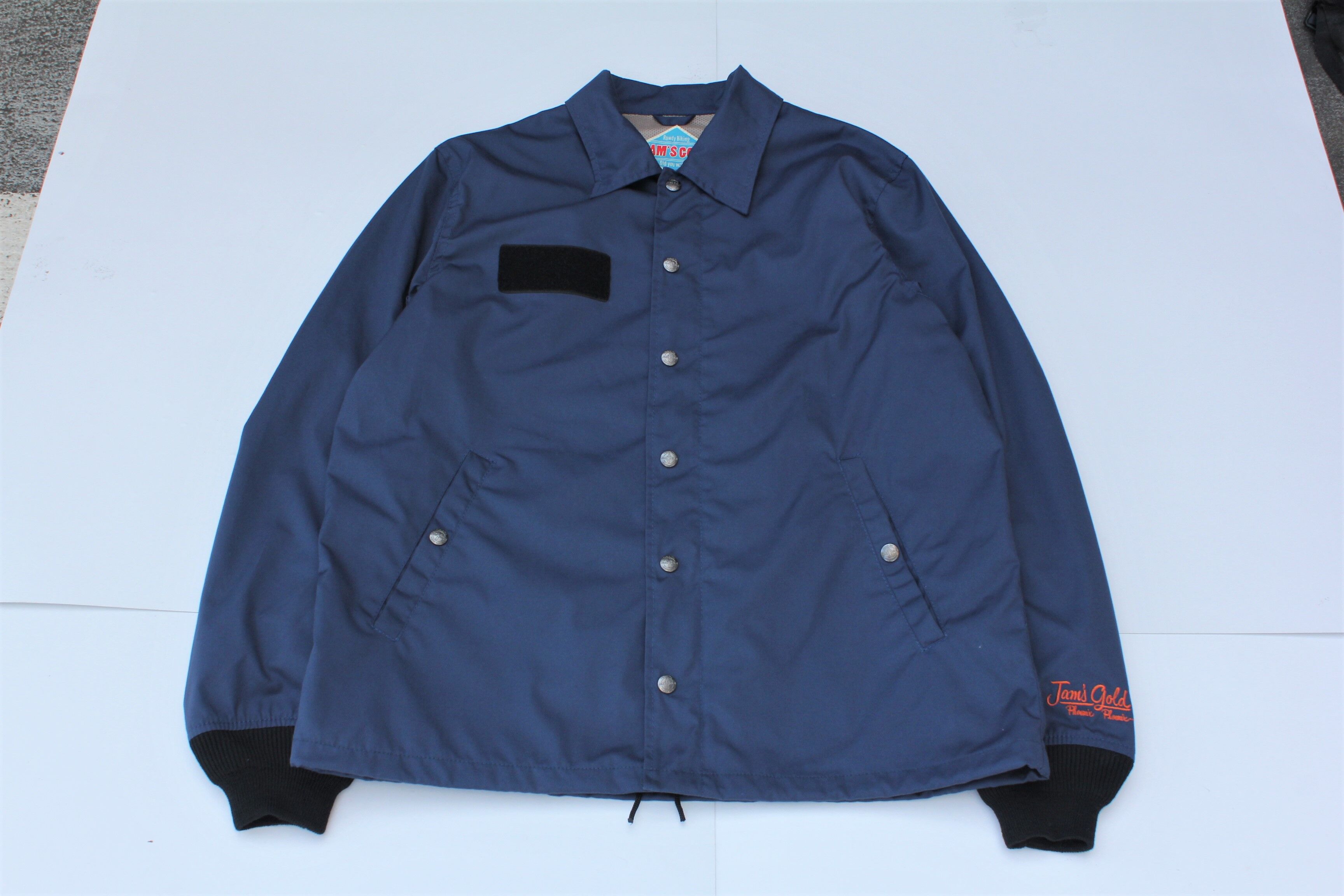 MASTERCOACH (NAVY/ORANGE) | ハンバーグ師匠 オフィシャルストア