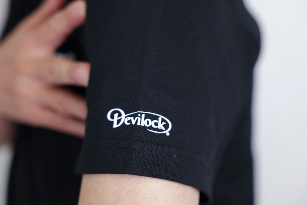 ネイビーボディー黒刺繍受注生産 限定品 ハンバーグ師匠 Devilock