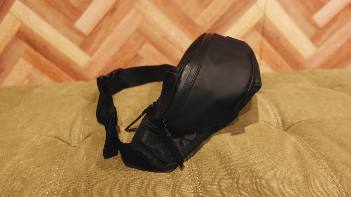 黒タグ】ハンバーグ師匠 x DEVILOCK WAIST BAG made by MAKAV