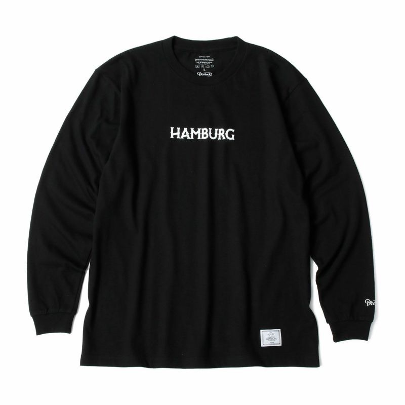 ハンバーグですさん専用 ハンバーグ師匠 x DEVILOCK HAMBURG L/S TEE | ハンバーグ師匠