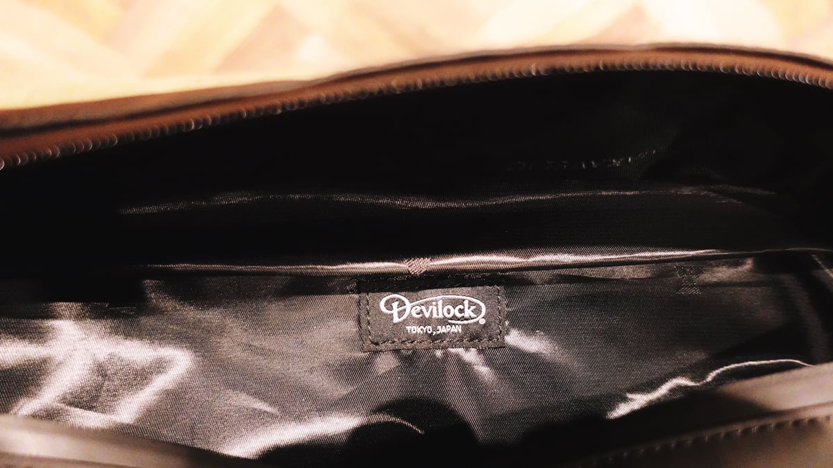 黒タグ】ハンバーグ師匠 x DEVILOCK WAIST BAG made by MAKAV