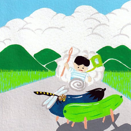 【張子人形】精霊馬っ子