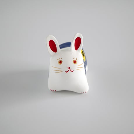 【張子人形】干支卯（えとうさぎ）