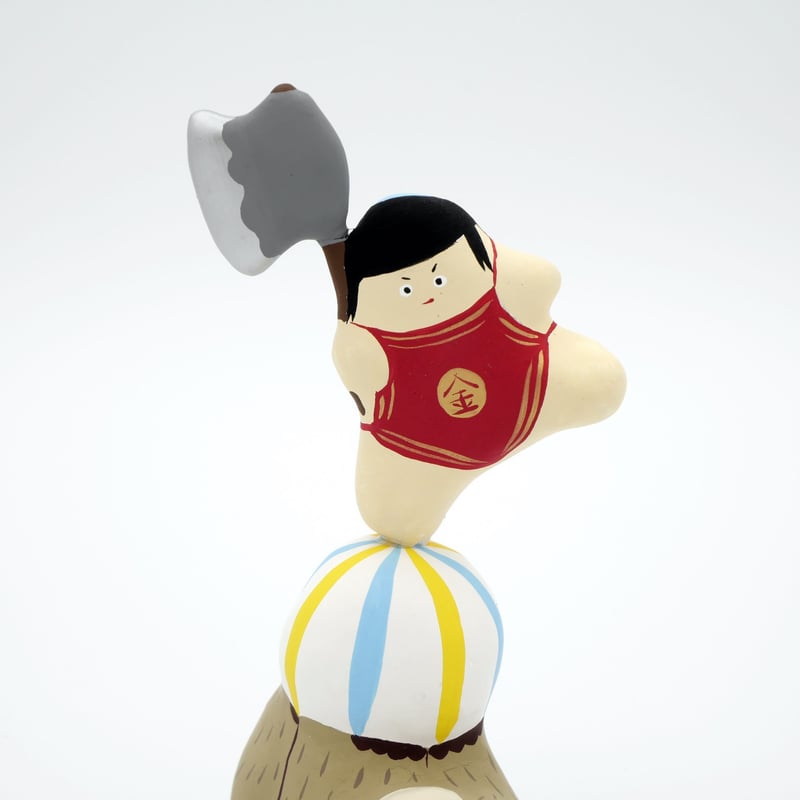 送料込み 北海道 郷土玩具 熊 京作 sendaihariko01-d1.jpg