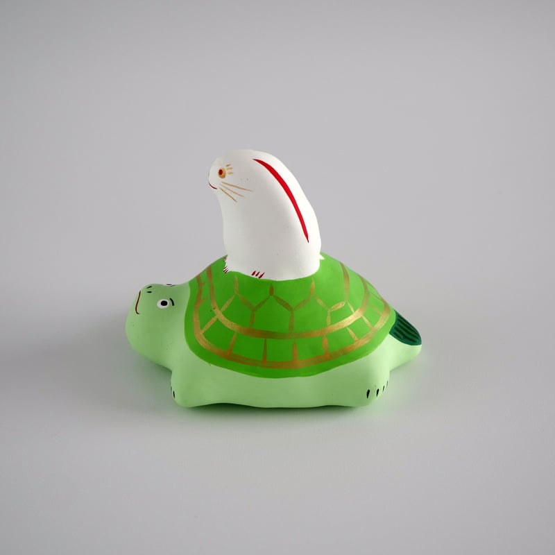 張り子人形　創作張り子　チャンスの神様 神様のオブジェ風 張り子人形」 - あらゐけいいち「CITY」グッズ、マカ