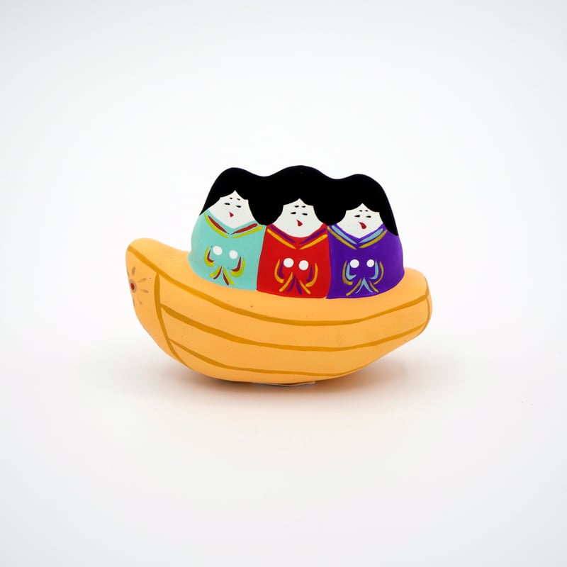 張子人形】宮島三女神（さんひめ） | HARICOGRAPHY