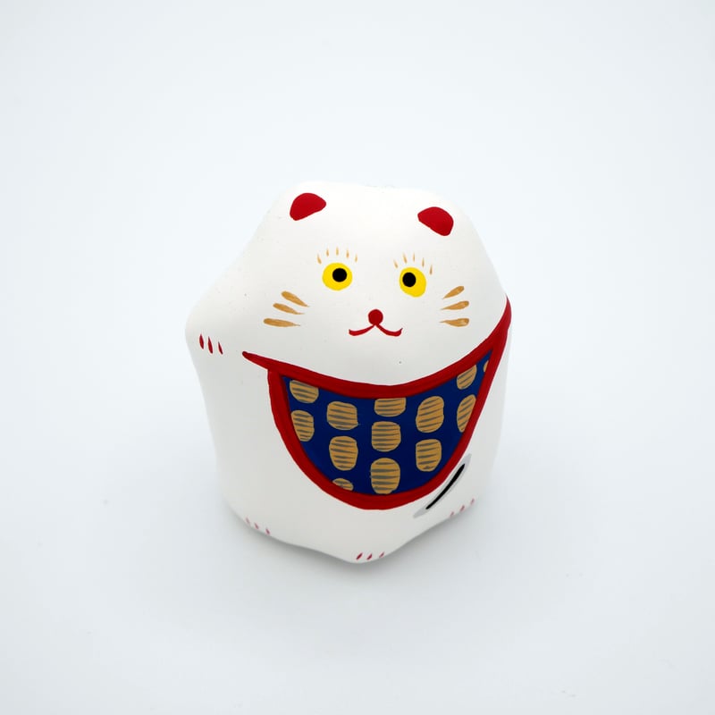 張子人形】招き猫_g | HARICOGRAPHY