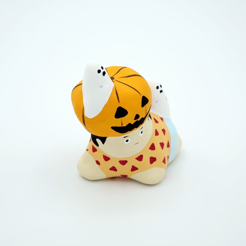 張子人形】季の子（10月）_ハロウィン | HARICOGRAPHY