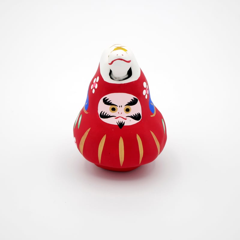 張子人形】だるまと首振りヘビ | HARICOGRAPHY