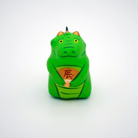 【張子人形】干支辰_扇