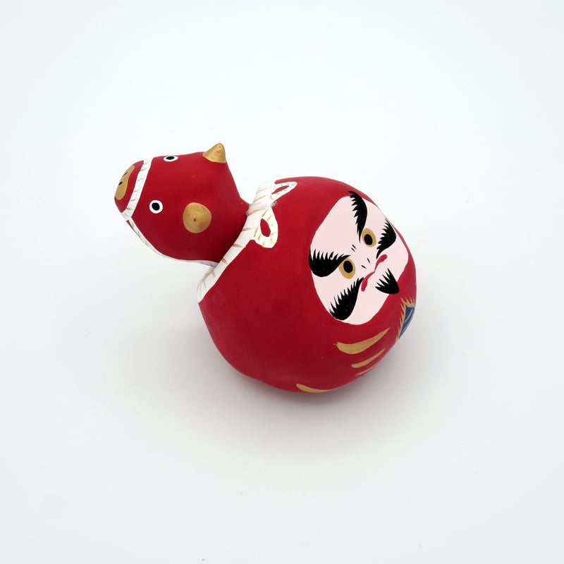 張子人形】だるまべこ | HARICOGRAPHY