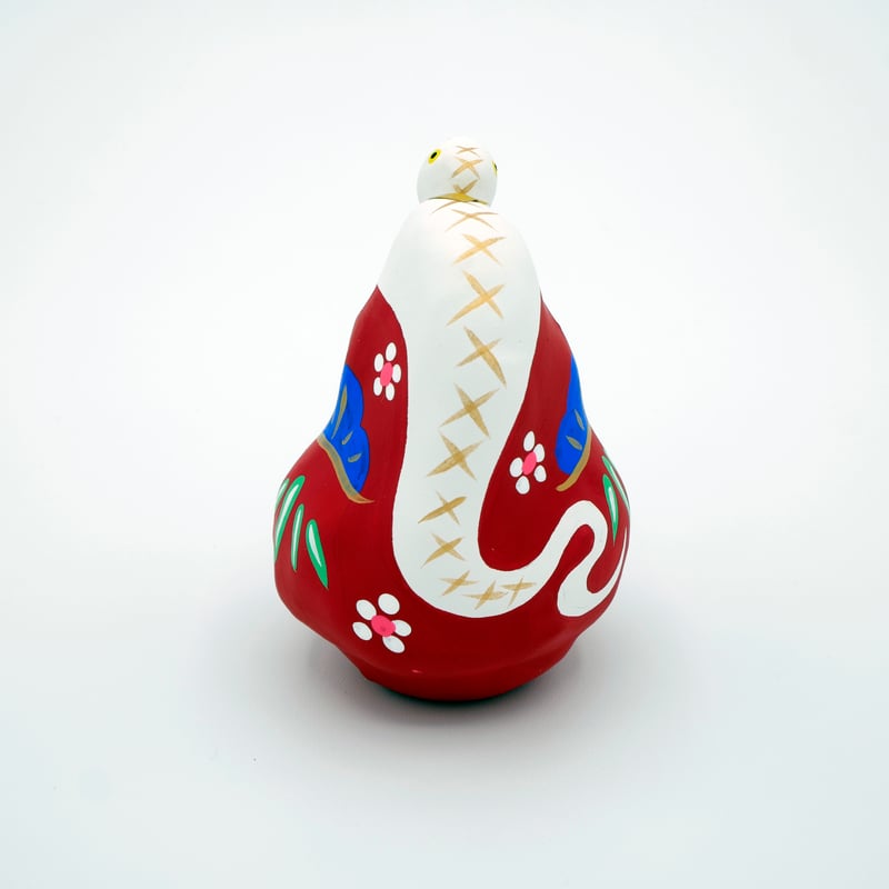 張子人形】だるまと首振りヘビ | HARICOGRAPHY