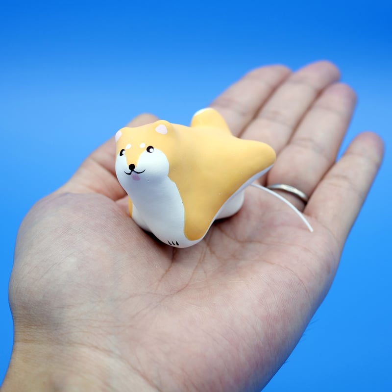 張子人形】小便犬_柴犬 | HARICOGRAPHY