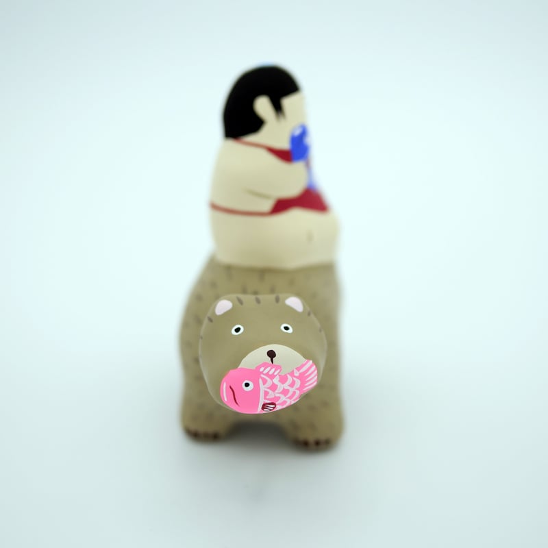 張子人形】熊金_首振り | HARICOGRAPHY