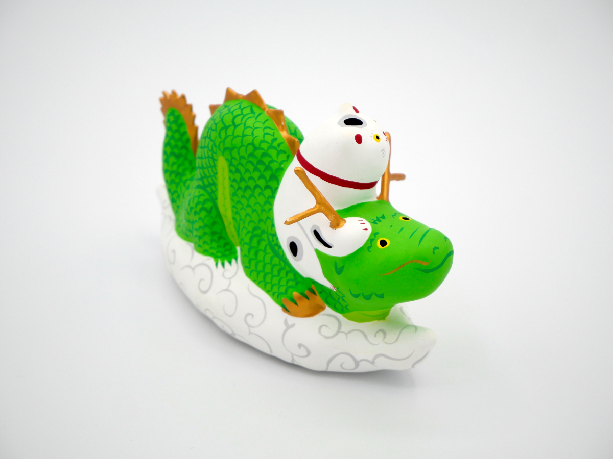 春日部張子・招き猫・商売繁盛・縁起物・五十嵐健二