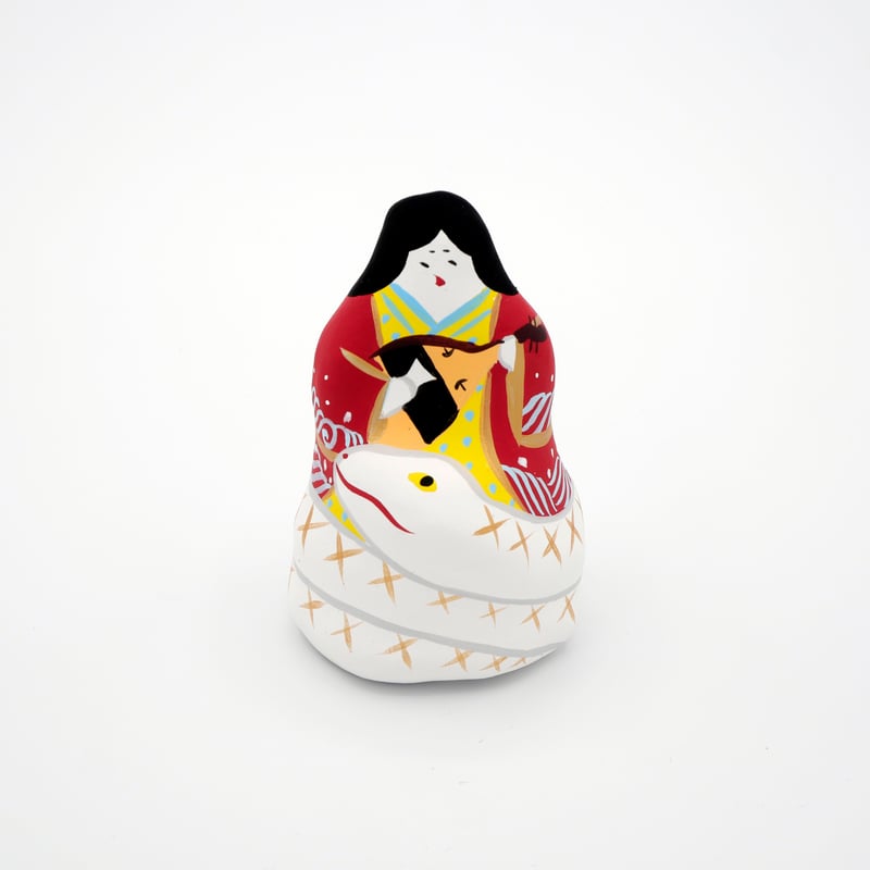 張り子人形 犬の張り子 大型天人海人作 郷土玩具 犬の張り子 【