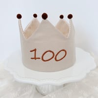 100daysクラウン　ベージュ