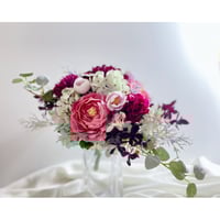 Bouquet＆Boutonniere　ダリア　オーバル型（ローズ系）