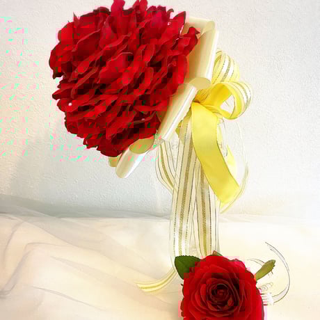 Bouquet＆Boutonniere　ローズメリアブーケ＆ブートニア　「美女と野獣」ベルのブーケ