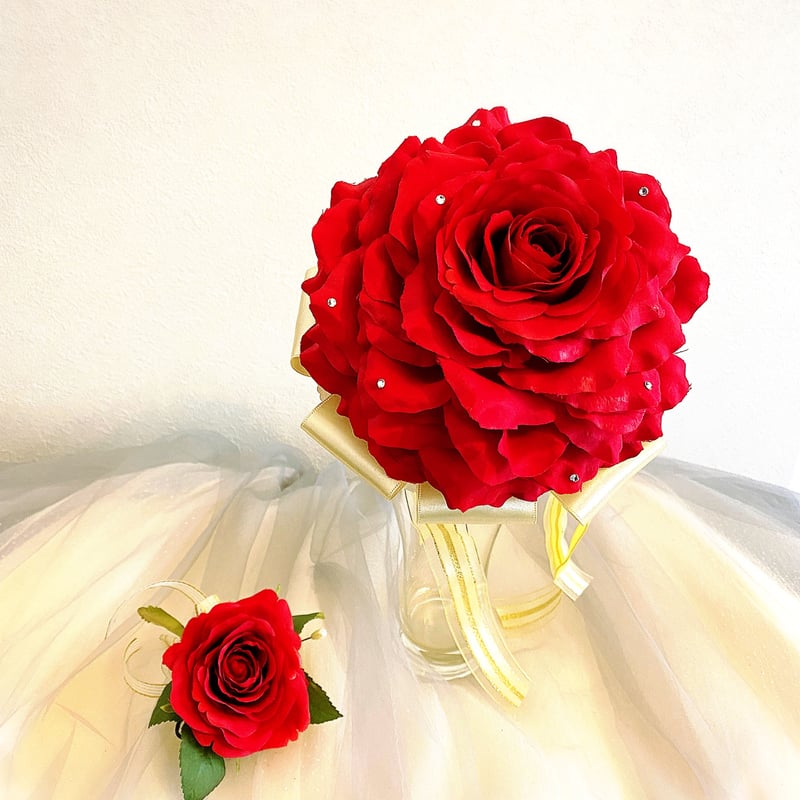 Bouquet＆Boutonniere ローズメリアブーケ＆ブートニア 「美女と野獣 