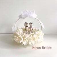 Ring pillow　ミケネコさんハッピーウェディング