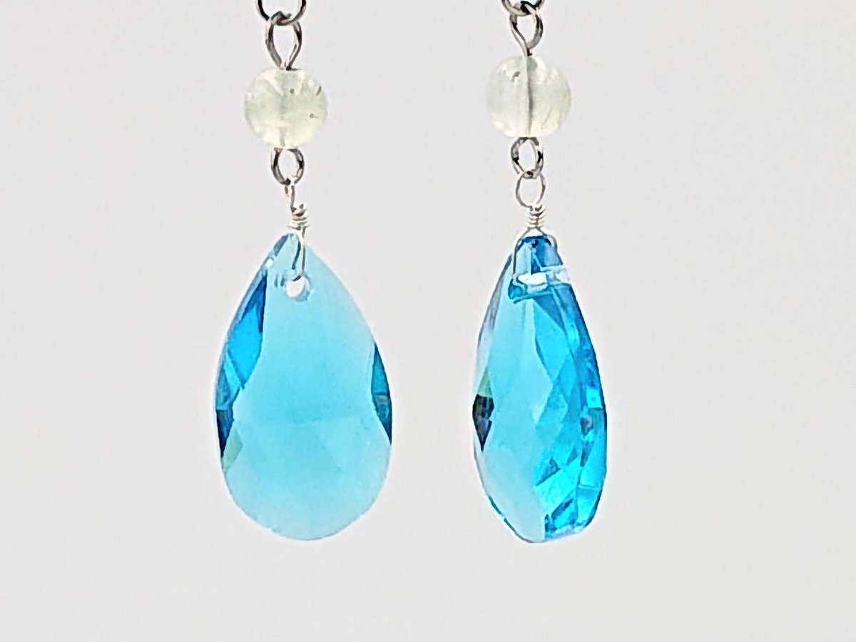 002-1 ガラスチャーム水色 | mercury STORE