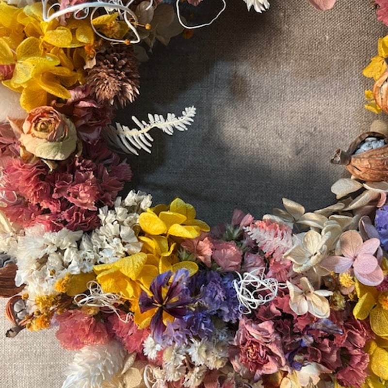 ドライフラワー　リース　春 190401016.jpg