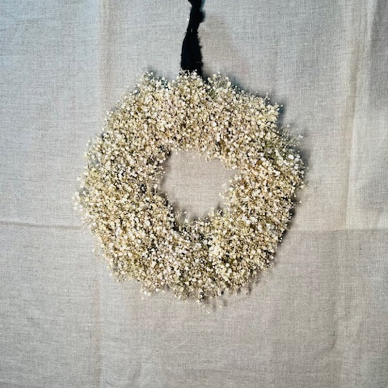 かすみ草のリース | Qreal