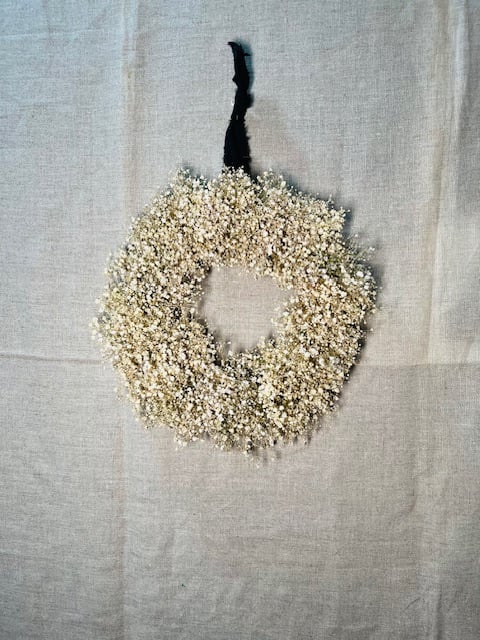 かすみ草のリース | Qreal