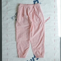 迷迭香　ナイロンマイクロリップハーベストトレーナー　ピンク