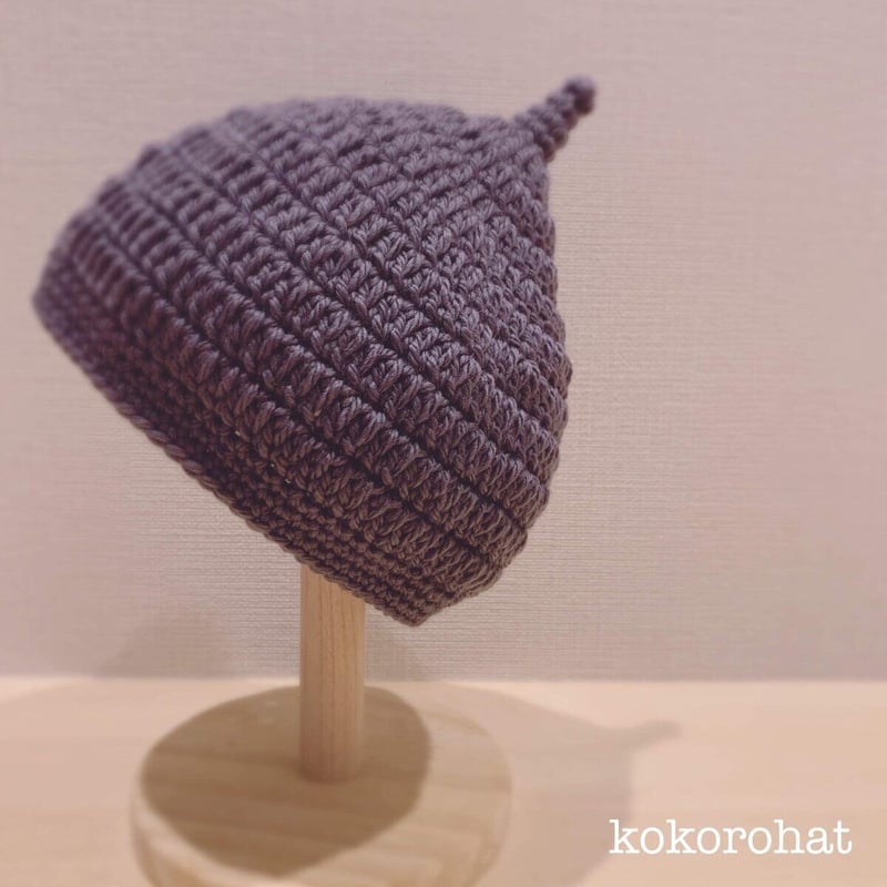 ✩オーダー✩メリノウールのどんぐりニット帽子キッズS (48~50cm 2~3歳 