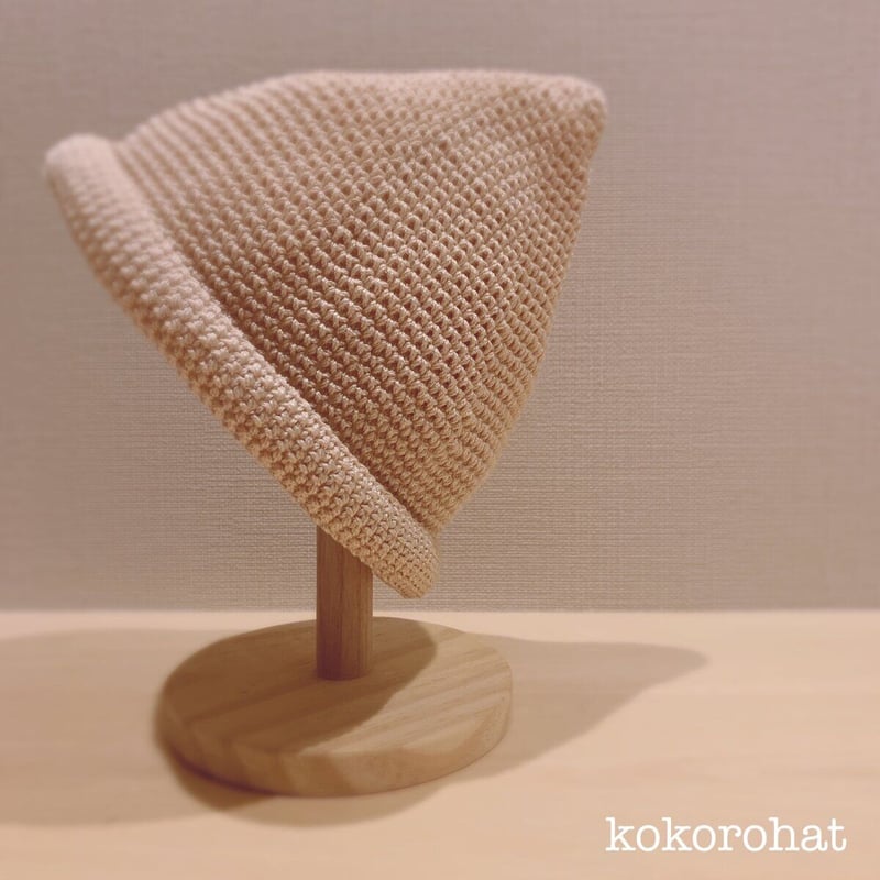 ✩オーダー✩ウォッシュコットンのとんがり帽子 キッズM (50~52cm 3~4 