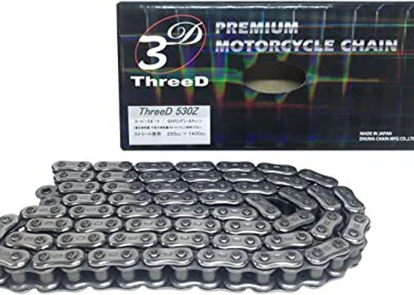 江沼チヱン EK ThreeD 530Z シルバー 110L バイク用チェーン | Bike