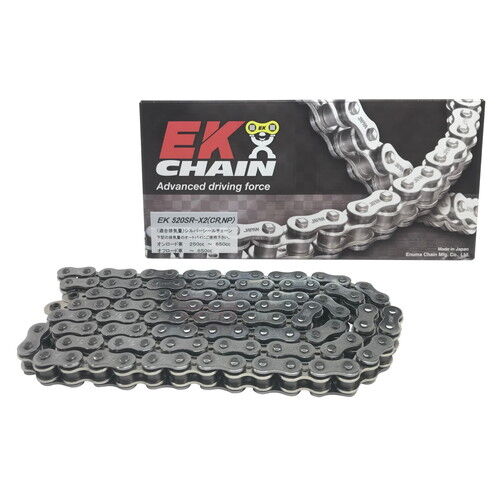 未開封・新品　江沼製チェーン　520SR－X2（AR,NP)　102リンク・カシメ　GB250　他 Webike | EKチェーン 江沼チェーン QXリングシールチェーン 520SRX2