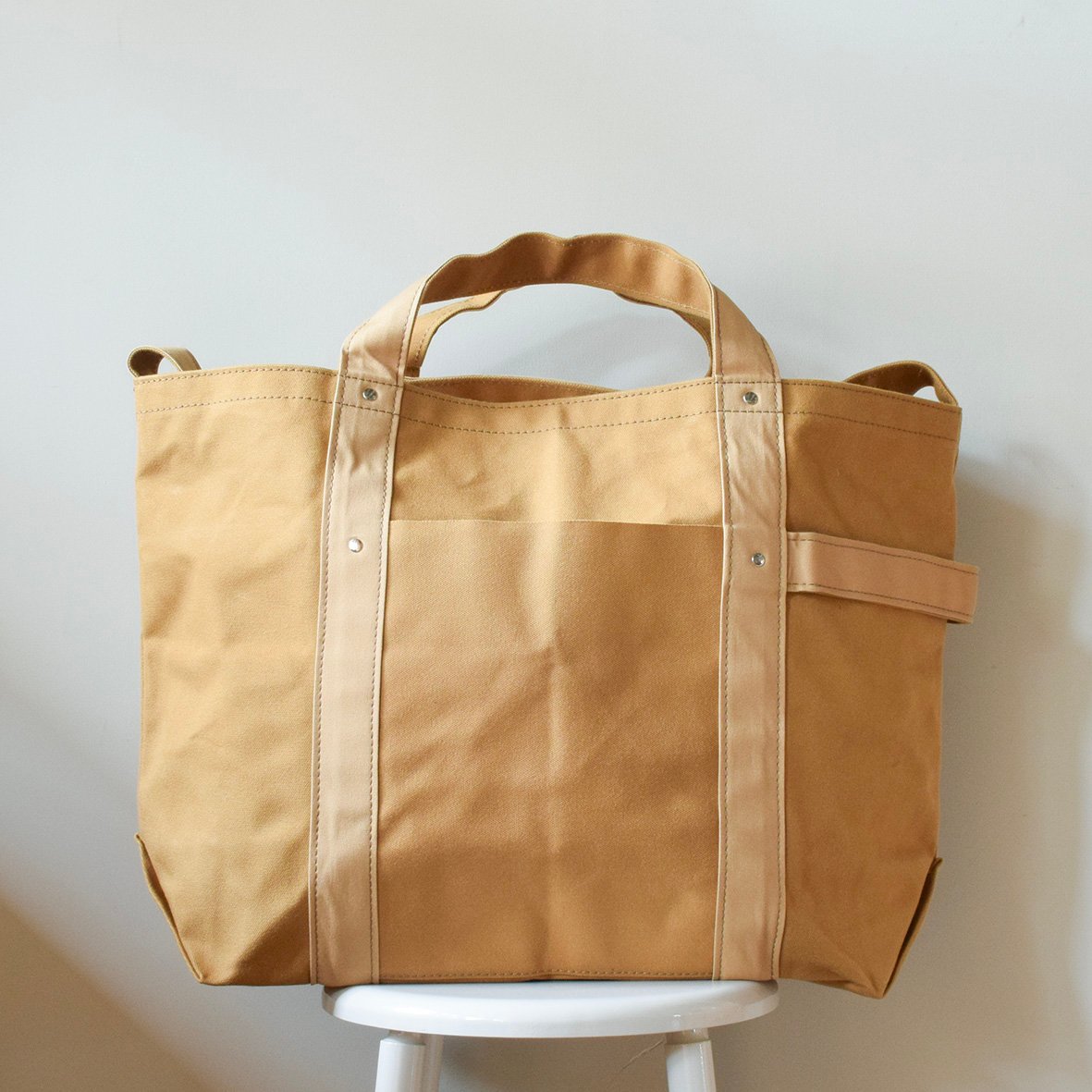 TEMBEA / HARVEST TOTE X-LARGE / NEW-BEIGE × TOP