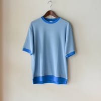 HEALTHKNIT/ Basic Waffle Ribbed-Hem Crewneck / ヘルスニット