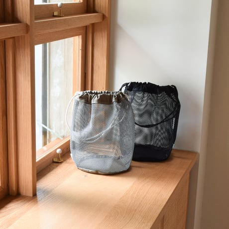 TEMBEA / GAME POUCH MEDIUM MESH / BLACK × BLACK/ テンベア / ゲームポーチ