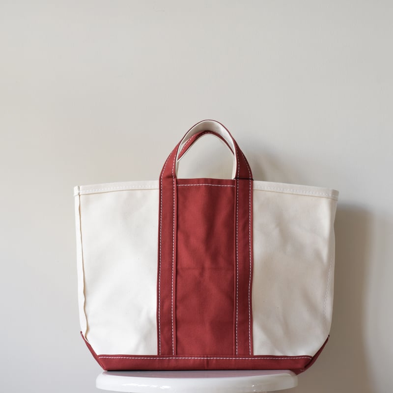 TEMBEA / TOTE BAG POCKET MEDIUM / NATURAL×BURGU